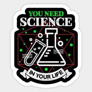 Scientific Body of Knowledge Shirt You Do Need Science Sticker